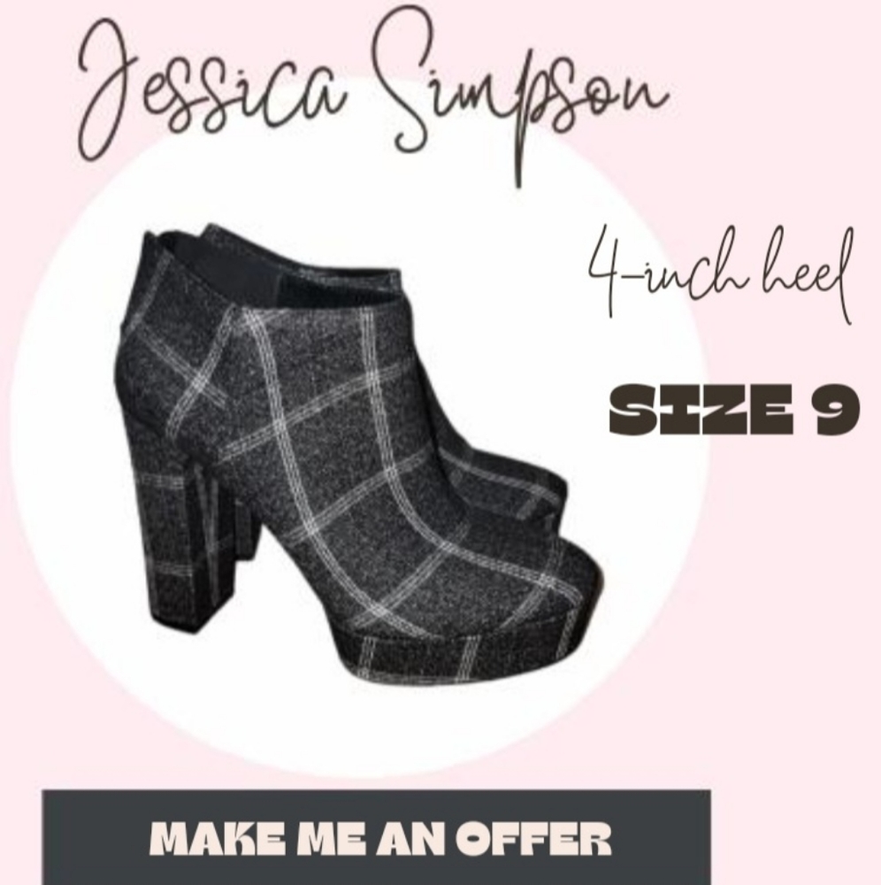 Plaid Booties